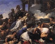 GIORDANO, Luca Psyche's Parents Offering Sacrifice to Apollo dfj oil on canvas